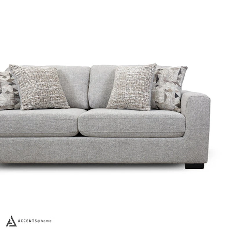 Archie Condo Sofa with 4 Toss Pillows