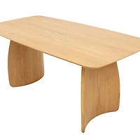 Anastasia Dining Table - Natural Oak