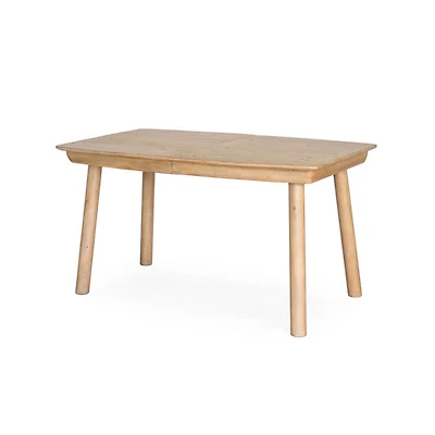 Kerrin Extension Dining Table (55"/75") - Sundried Wheat