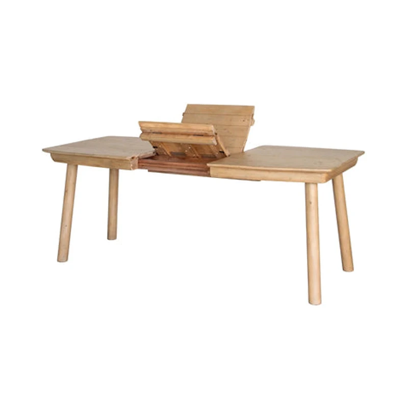 Kerrin Extension Dining Table (55"/75") - Sundried Wheat