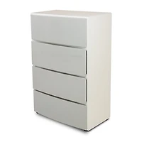 Haven Two Tone Glossy Bedroom Chest