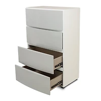 Haven Two Tone Glossy Bedroom Chest