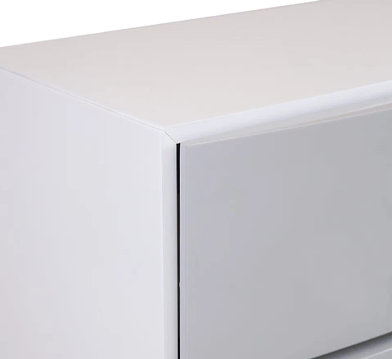 Haven Two Tone Glossy Bedroom Chest