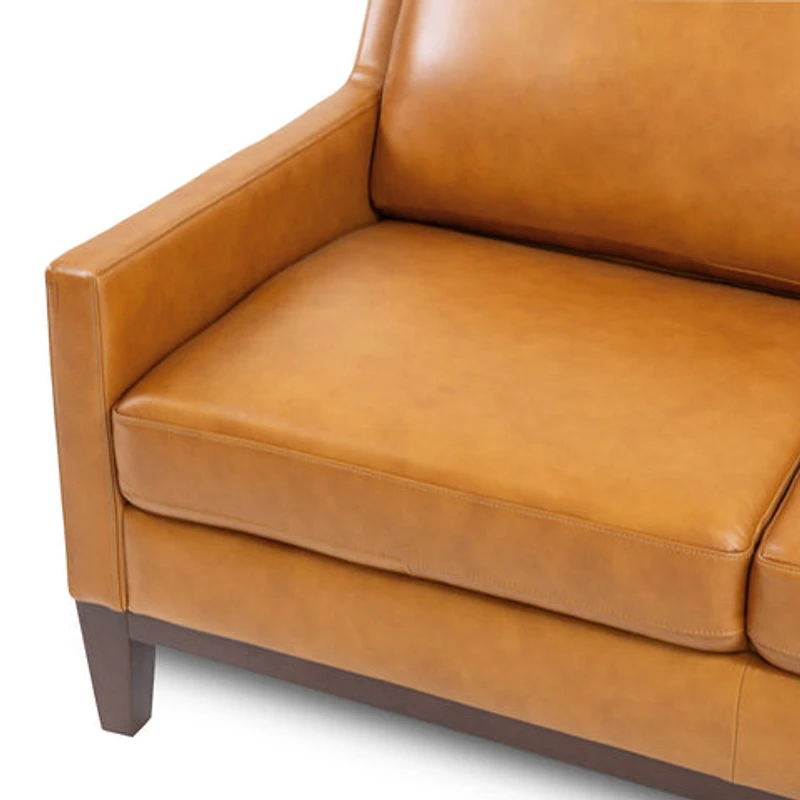 Roba Genuine Leather Loveseat