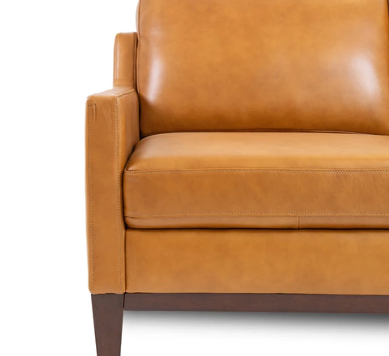 Roba Genuine Leather Loveseat