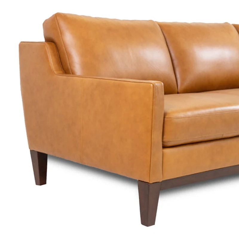 Roba Genuine Leather Loveseat