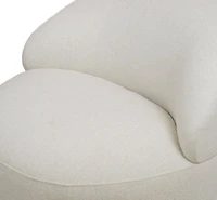 Bula Swivel Accent Chair - Mellow Ivory