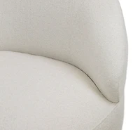 Bula Swivel Accent Chair - Mellow Ivory
