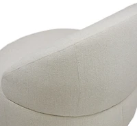 Bula Swivel Accent Chair - Mellow Ivory
