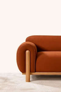 Elowen Premium Velvet Sofa