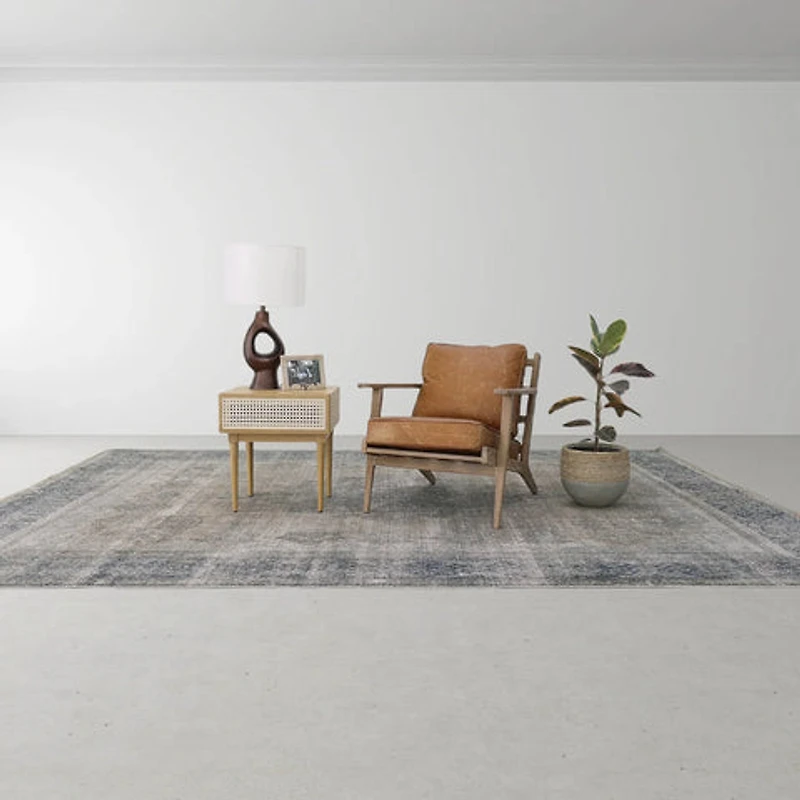 Cane Side Table