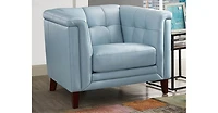 Arvo Genuine Leather Accent Chair