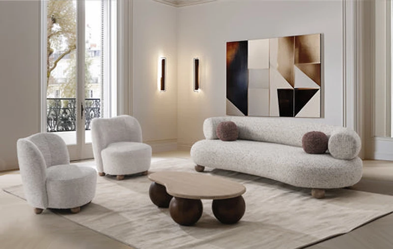 Stellan Curve Large Sofa