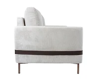 Chandler Corduroy Fabric Loveseat