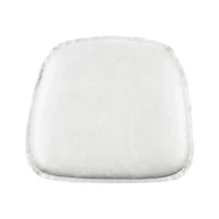 Metal Crossback Leather Cushion Seat - Cognac