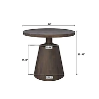 Aurelle Bistro Crank Table