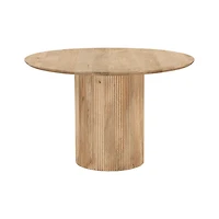 Cylinder Round Dining Table