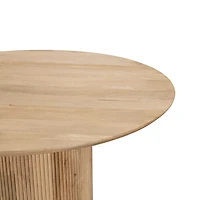 Cylinder Round Dining Table