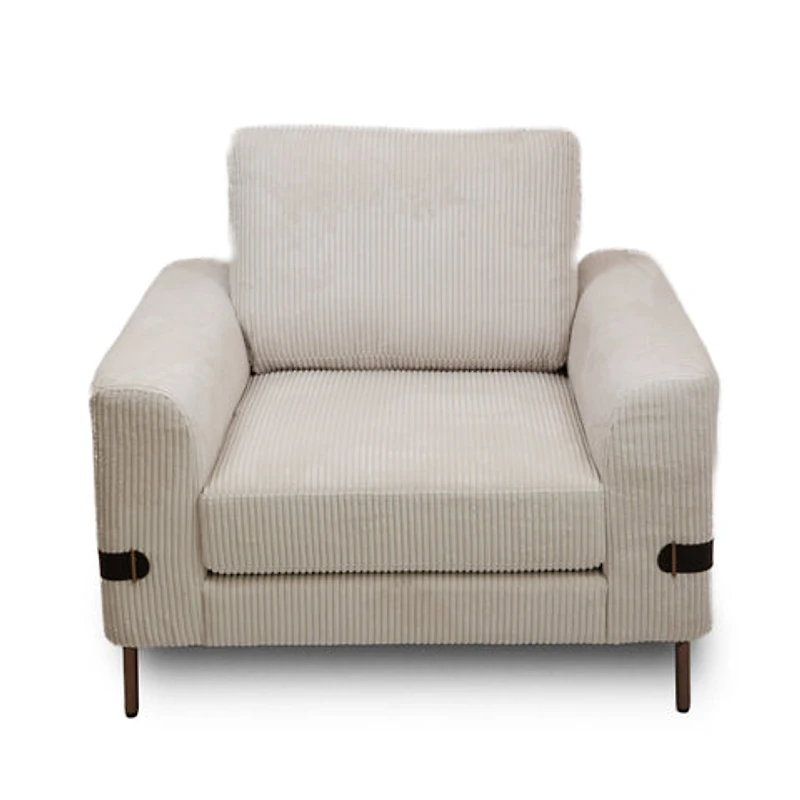 Chadwick Fabric Chair - Ivory