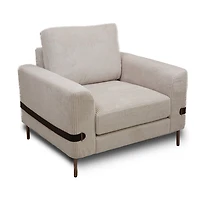 Chadwick Fabric Chair - Ivory