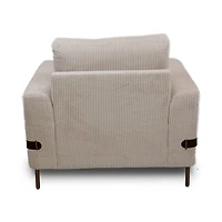Chadwick Fabric Chair - Ivory