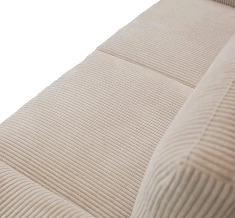 Chadwick Fabric Loveseat - Ivory