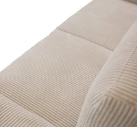 Chadwick Fabric Loveseat - Ivory