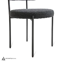 Ronda Dining Chair Boucle Fabric
