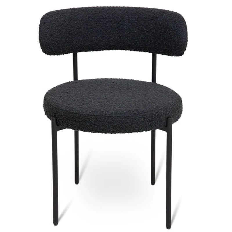 Ronda Dining Chair Boucle Fabric