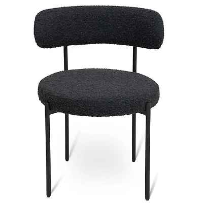 Ronda Dining Chair Boucle Fabric
