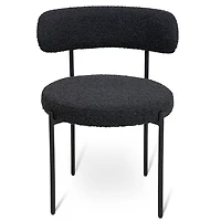 Ronda Dining Chair Boucle Fabric