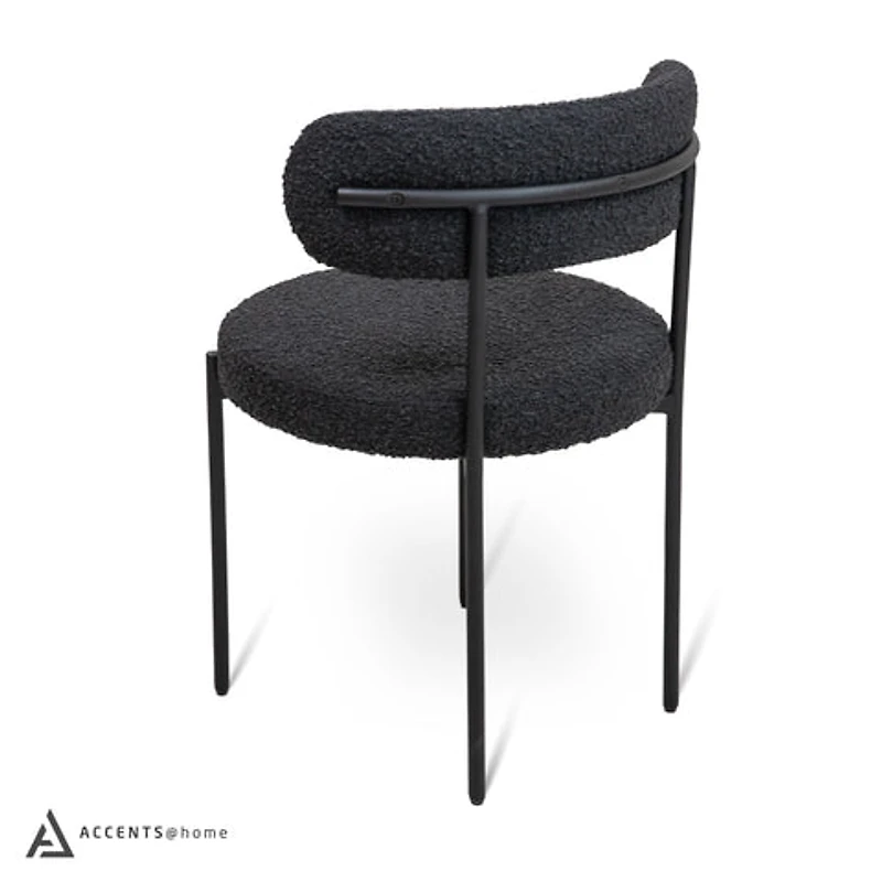 Ronda Dining Chair Boucle Fabric
