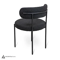 Ronda Dining Chair Boucle Fabric