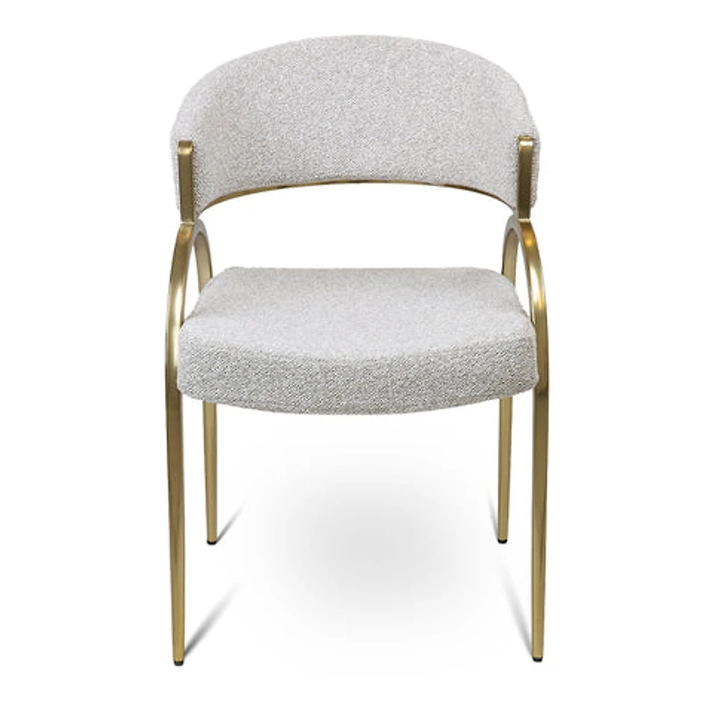 Monet Gold Dining Chair - Champagne
