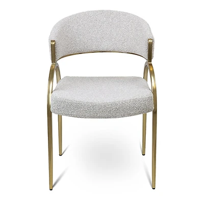 Monet Gold Dining Chair - Champagne