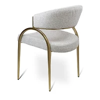 Monet Gold Dining Chair - Champagne