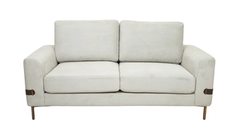 Chandler Corduroy Fabric Loveseat