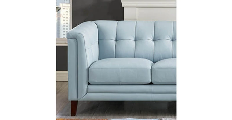 Arvon Genuine Leather Sofa