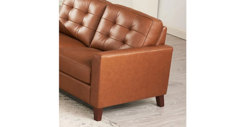 Tallon Genuine Leather Loveseat