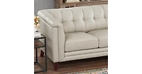Arvon Genuine Leather Sofa