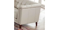 Arvon Genuine Leather Loveseat