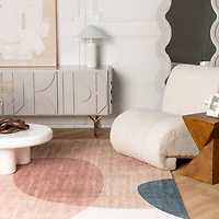 Europa Multi-Color Modern Art Rug