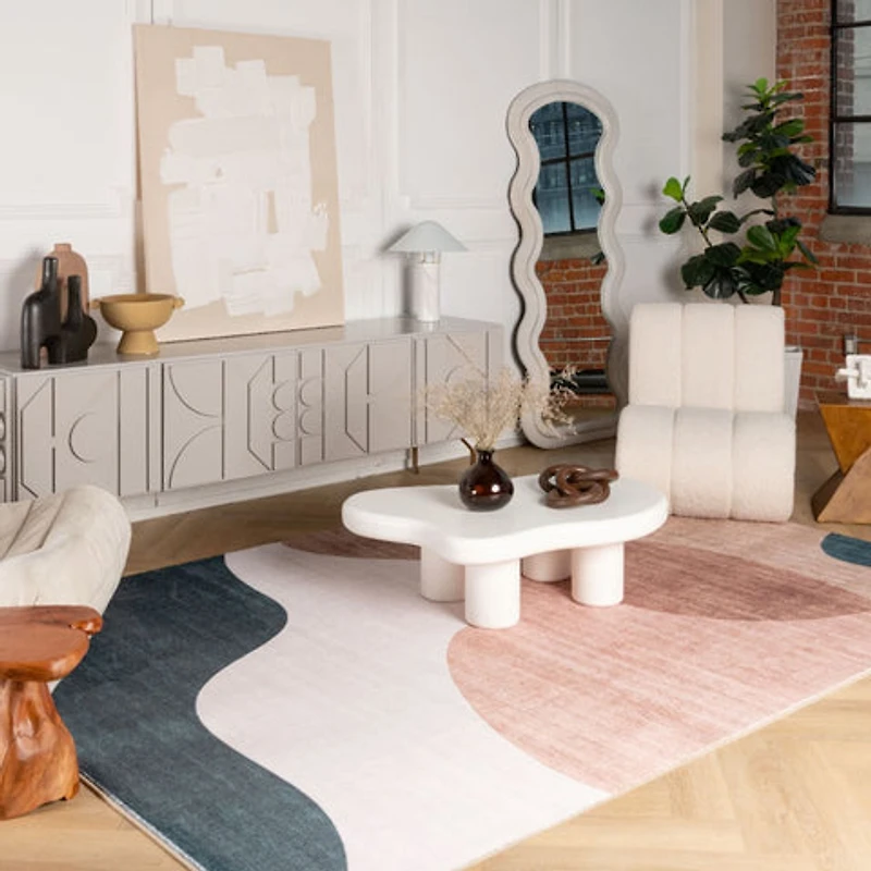 Europa Multi-Color Modern Art Rug
