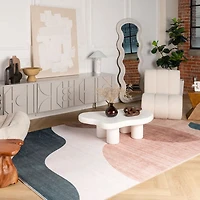Europa Multi-Color Modern Art Rug