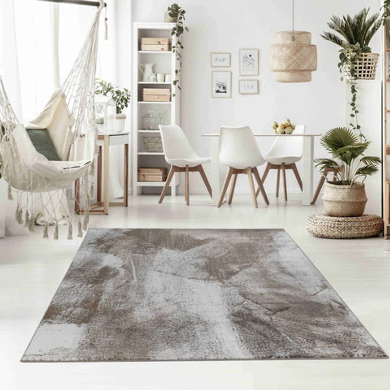 Hamilton Brown Vintage-Inspired Area Rug