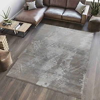 Hamilton Brown Persian-Style Traditional Area Rug