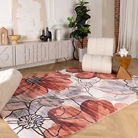 Lily Cream Elegant Vintage-Inspired Rug