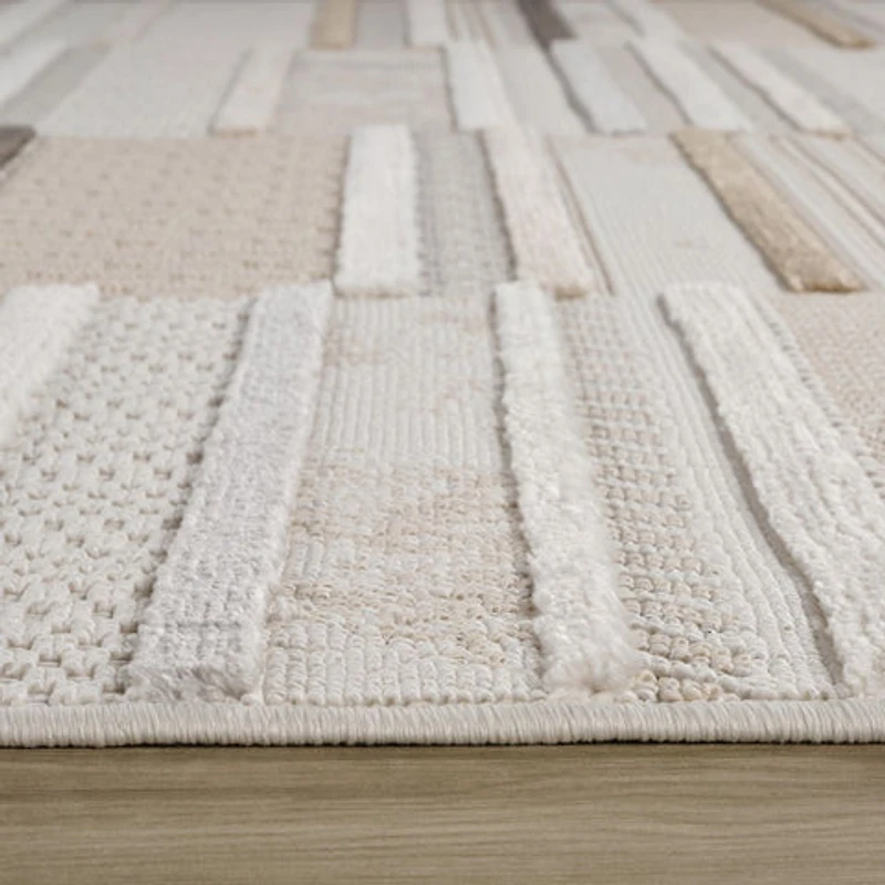 Marrakech Modern Beige Area Rug