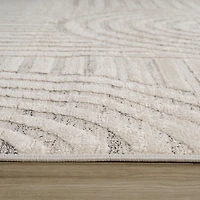 Tulum Beige Geometric Indoor Area Rug