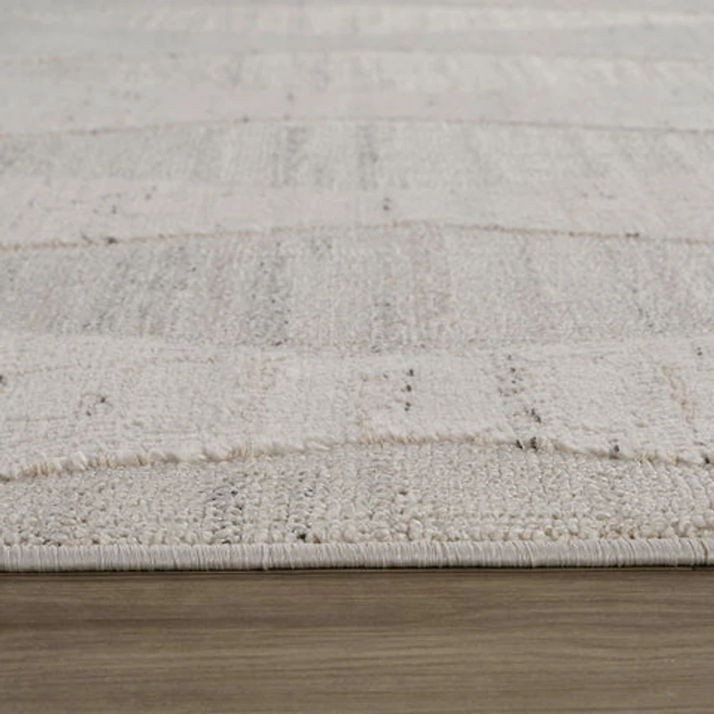Tulum Cream Tribal Diamond Area Rug